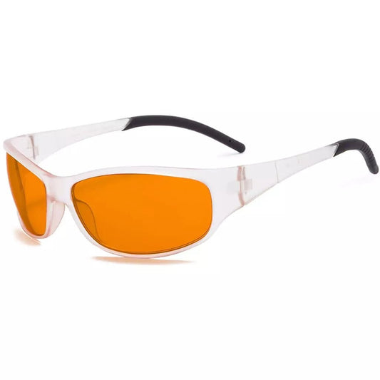 Fashionable Wrapped Blue Light Blocking Eyeglasses DSS080 - Aeyekeeper.com