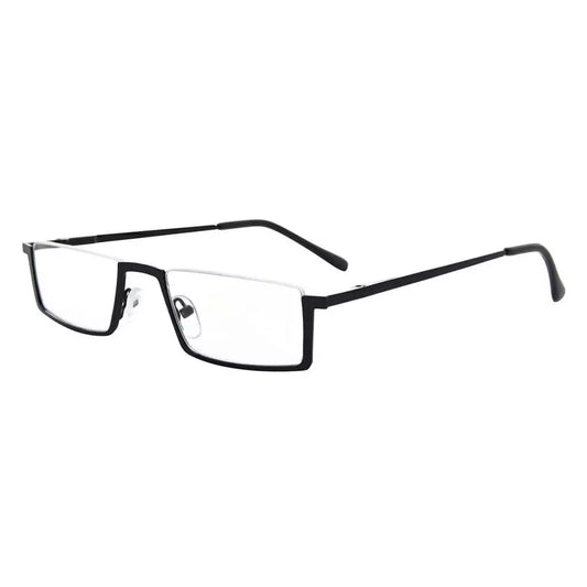 Halbe Rand Lesebrille Readers Chic Metall Männer Frauen R1613