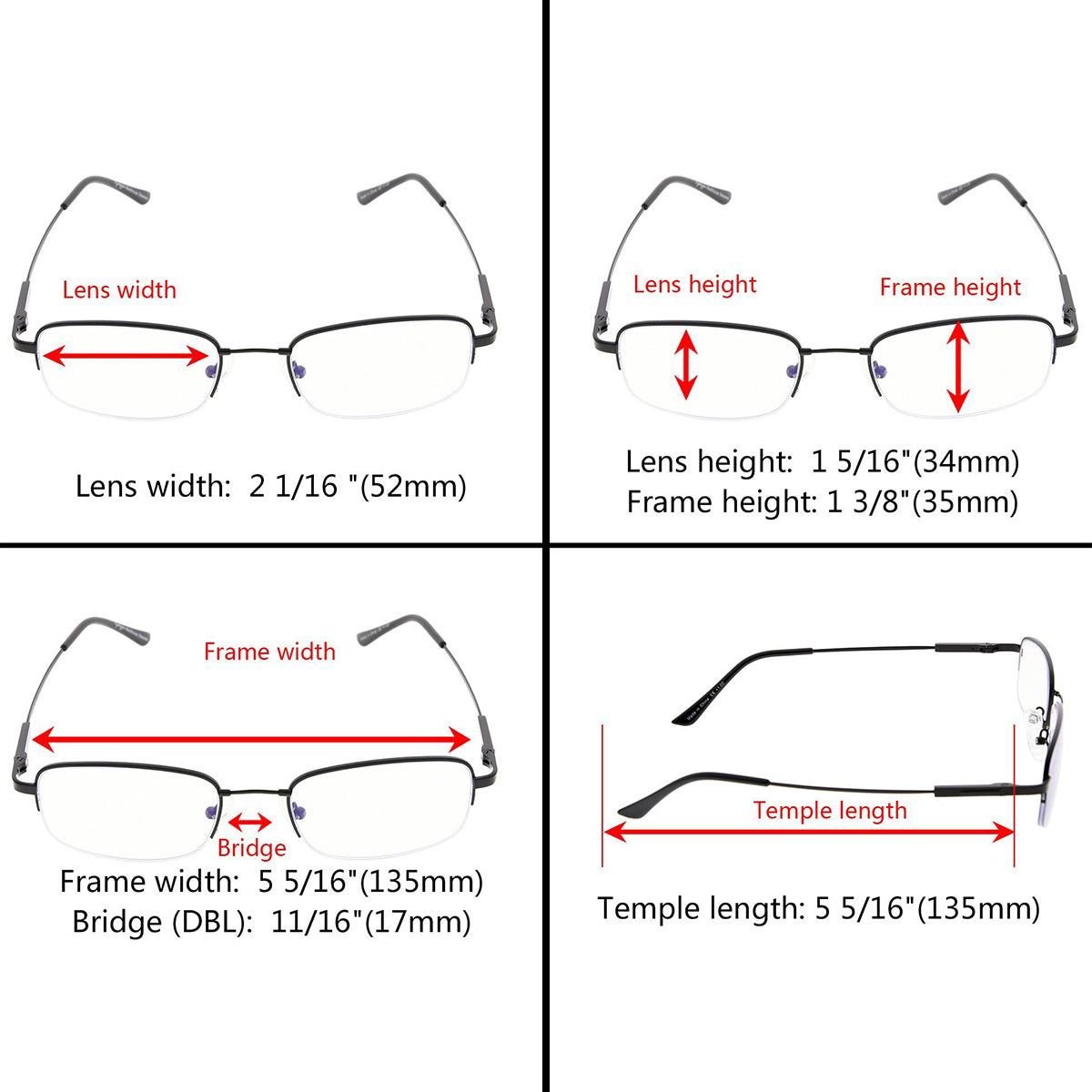 Multifocus Progressive Readers Dimension