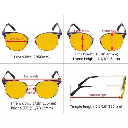 Metal Frame Blue Light Blocking Eyeglasses LX19001 - BB90eyekeeper.com