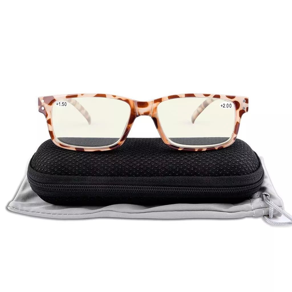 (Must Buy Both Eye) Custom Computer Glasses with Different Power UVPR032 Tortoiseeyekeeper.com
