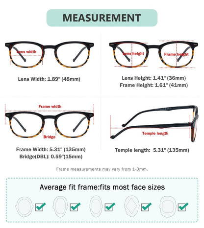 (Must Buy Both Eye) Reading Glasses with Different Strength for Each Eye PR001 (Clear)eyekeeper.com