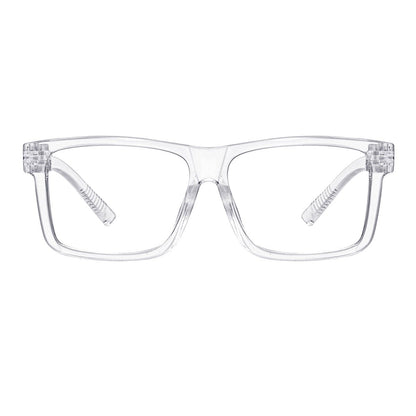 Oversized 30% Blue Light Blocking Metalless Eyeglasses R2508 - B15eyekeeper.com