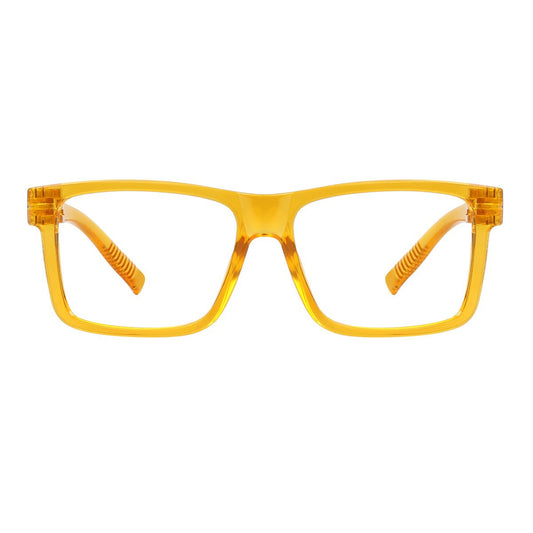 Oversized 30% Blue Light Blocking Metalless Eyeglasses R2508 - B15eyekeeper.com