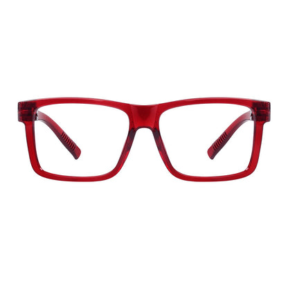 Oversized 30% Blue Light Blocking Metalless Eyeglasses R2508 - B15eyekeeper.com