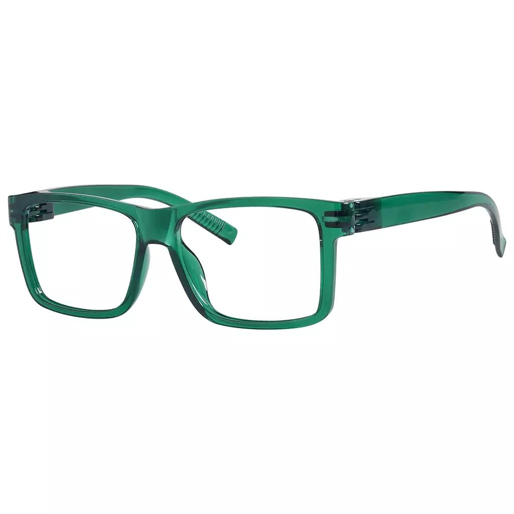 Oversized 30% Blue Light Blocking Metalless Reading Glasses R2508 - B15eyekeeper.com