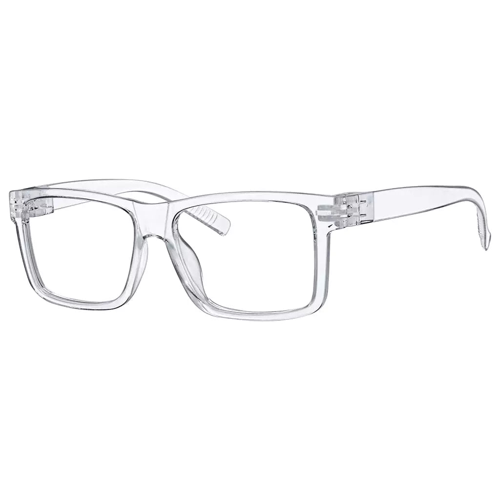 Oversized 30% Blue Light Blocking Metalless Reading Glasses R2508 - B15eyekeeper.com