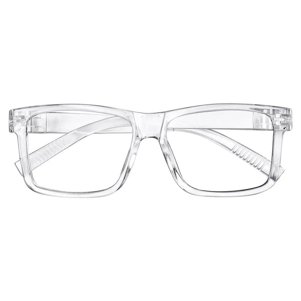 Oversized 30% Blue Light Blocking Metalless Reading Glasses R2508 - B15eyekeeper.com