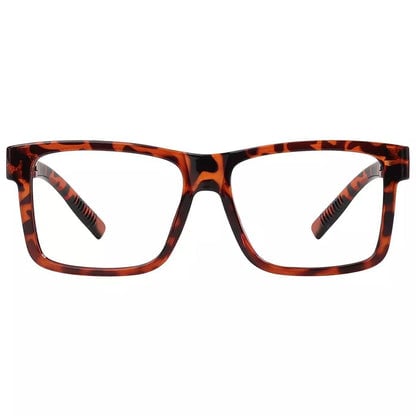 Oversized 30% Blue Light Blocking Metalless Reading Glasses R2508 - B15eyekeeper.com