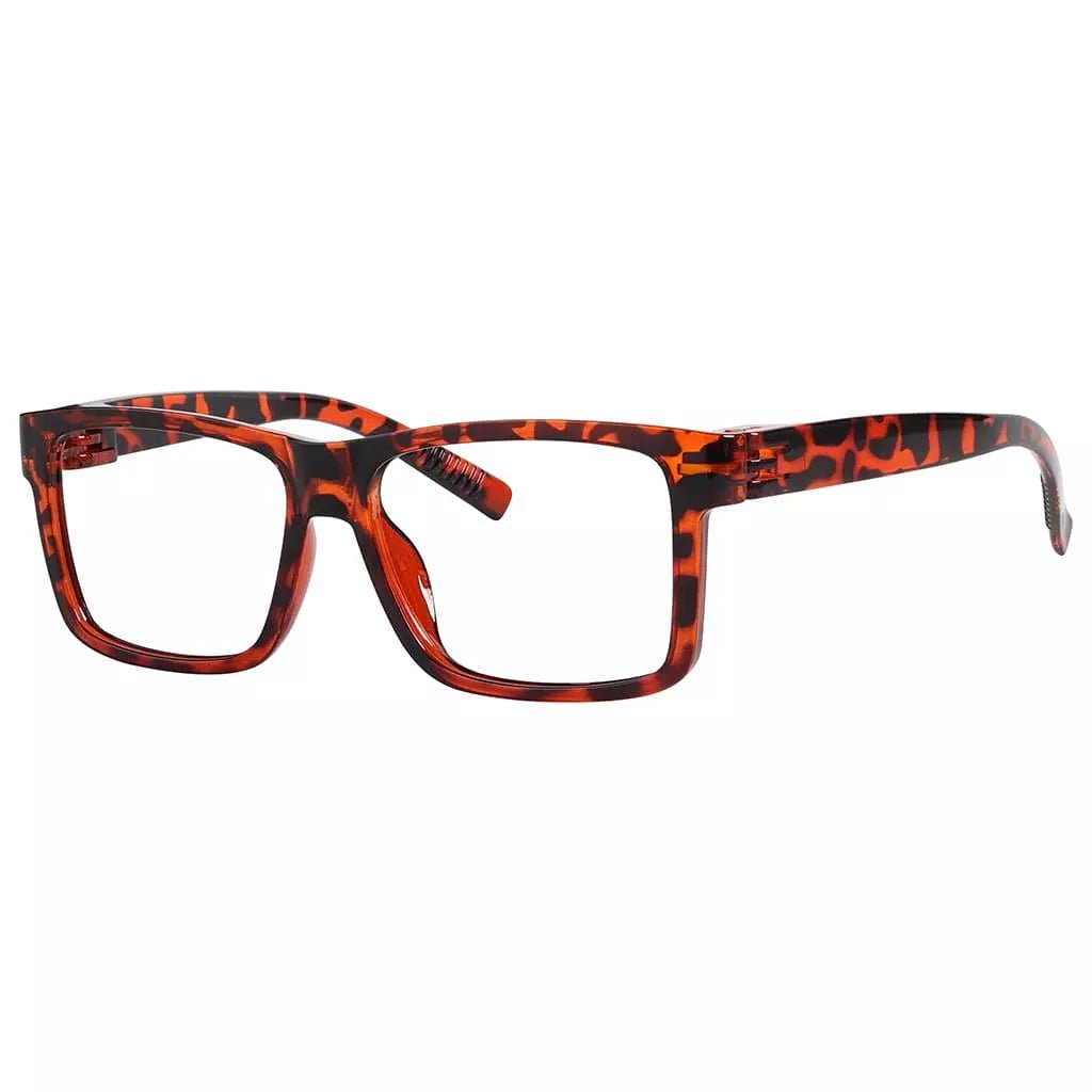 Oversized 30% Blue Light Blocking Metalless Reading Glasses R2508 - B15eyekeeper.com