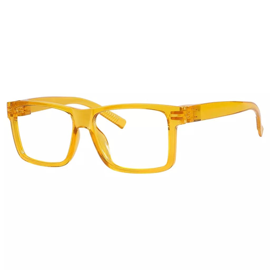 Oversized 30% Blue Light Blocking Metalless Reading Glasses R2508 - B15eyekeeper.com