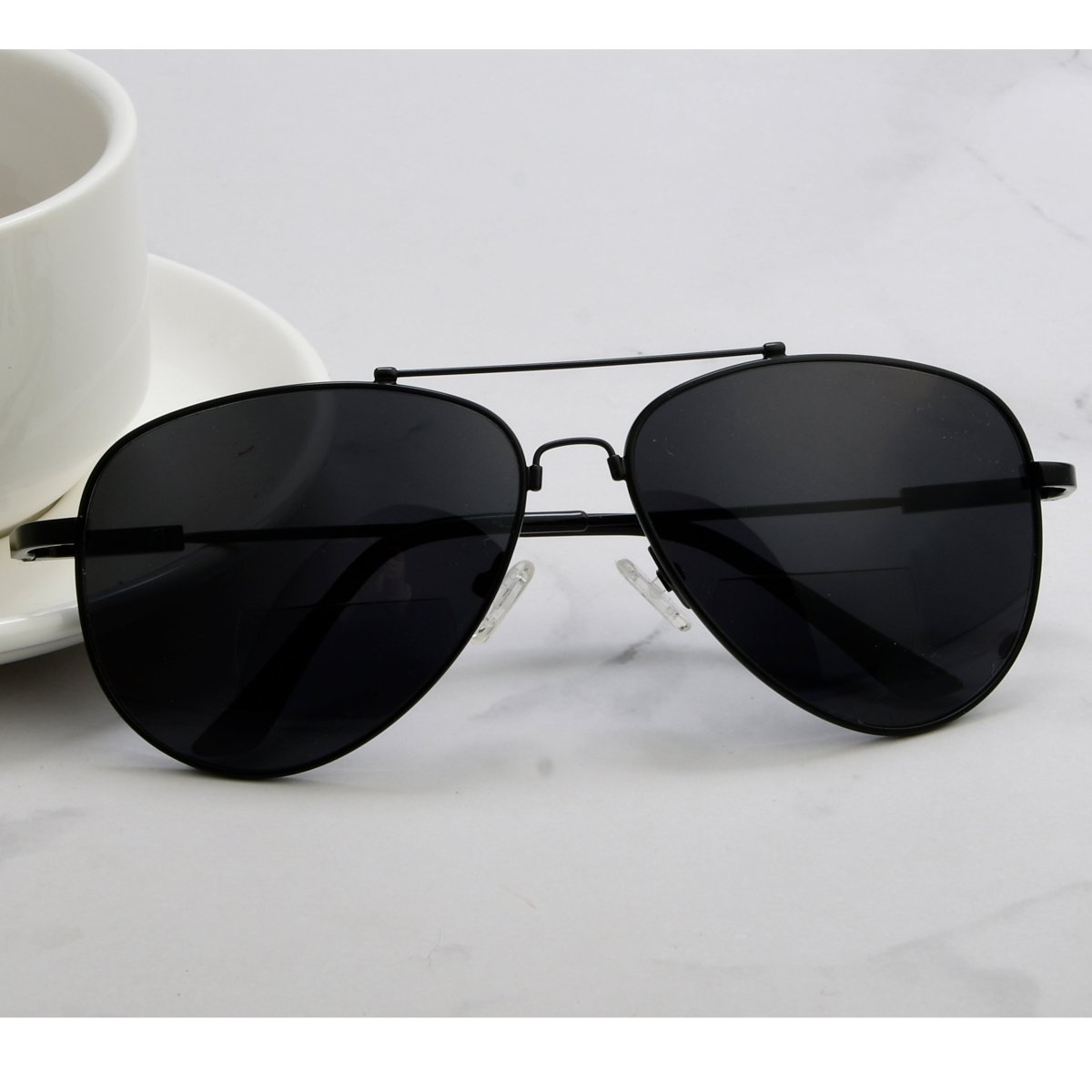 Polarized Bifocal Sunglasses Pilot Style Readers PGSG1804eyekeeper.com