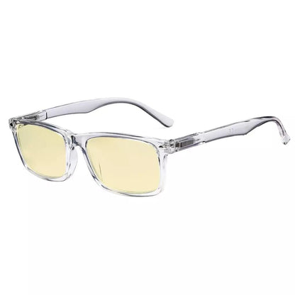 Rectangle Blue Light Blocking Reading Glasses TMCG899 - 6eyekeeper.com