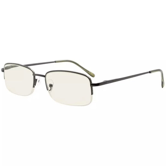 Rectangle Chic Blue Light Filter Reading Glasses 1 - CG15015eyekeeper.com