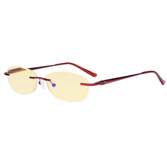 Rimless Blue Light Blocking Reading Glasses TMWK9903Aeyekeeper.com