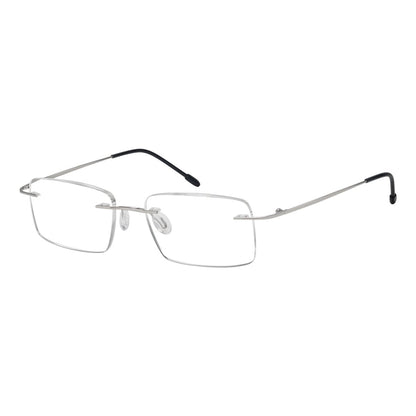 Rimless Spectacle Rectangle Reading Glasses RWK9904eyekeeper.com