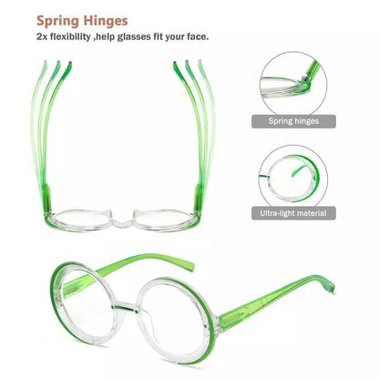 Small Frame Round Glasses 4 Pack for Round Face R2005Ceyekeeper.com