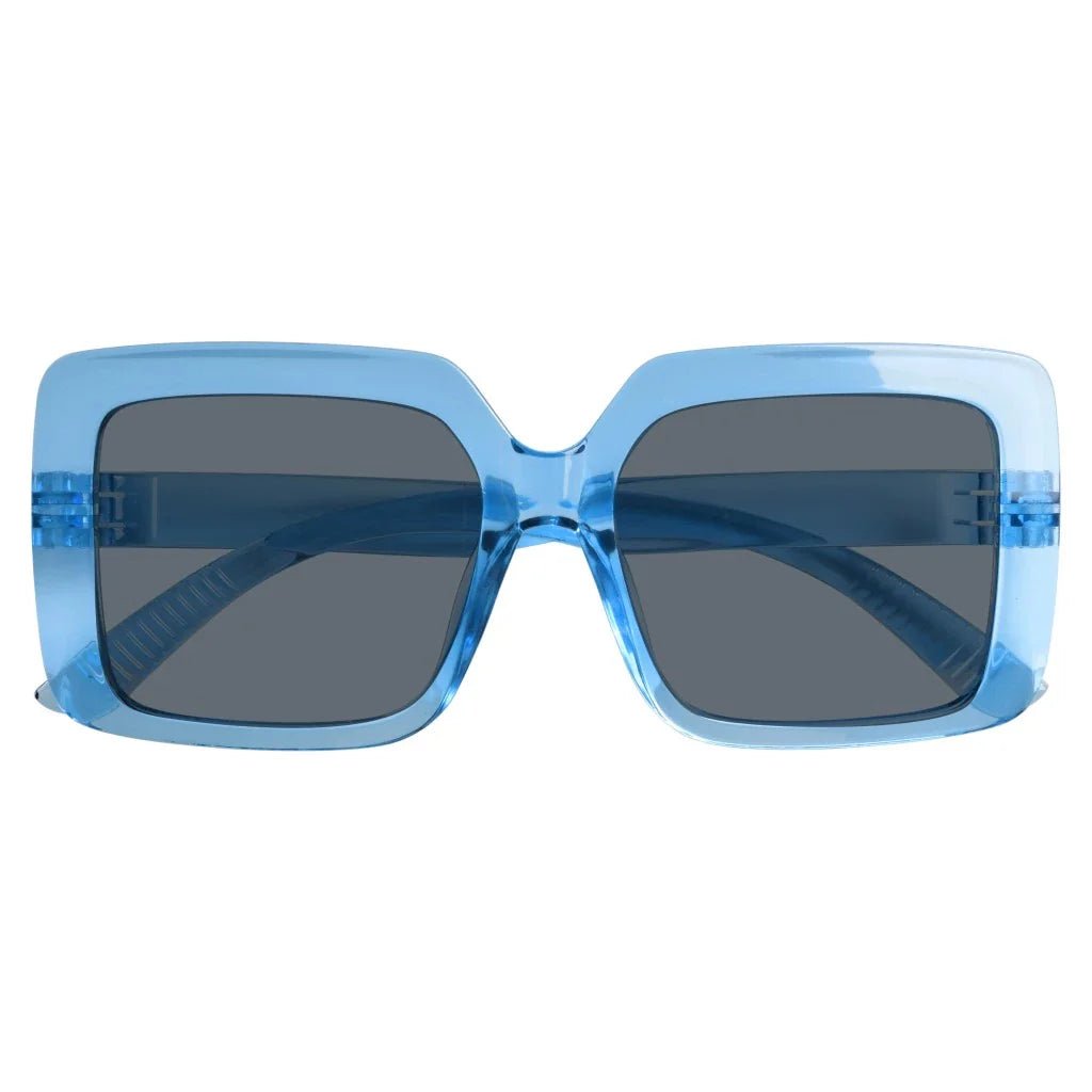 Stylish Oversized Metalless Screwless Spring Hinge Sunglasses NR2311Seyekeeper.com