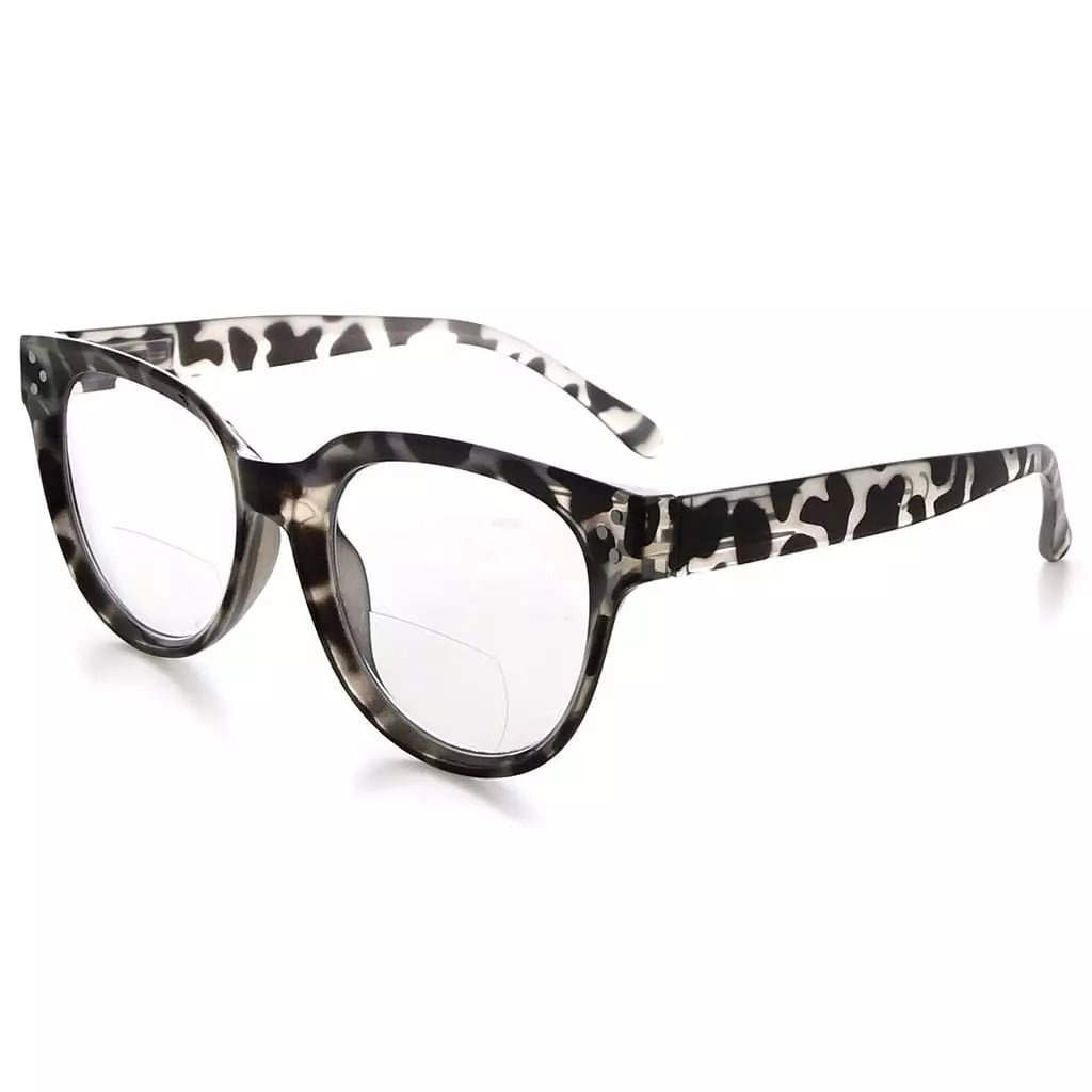 Thick Frame Trendy Style Bifocal Reading Glasses BR9110eyekeeper.com
