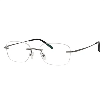 Titanium Rimless Reading Glasses Frameless Readers LQ6019eyekeeper.com