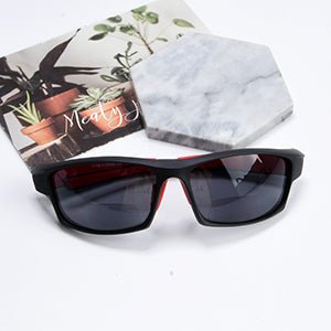 TR90 Full Rim Bifocal Sunglasses Rectangle Reading Glasses SG904eyekeeper.com