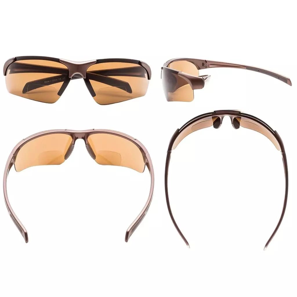 TR90 Half - rim Sport Bifocal Reading Sunglasses TH6186eyekeeper.com