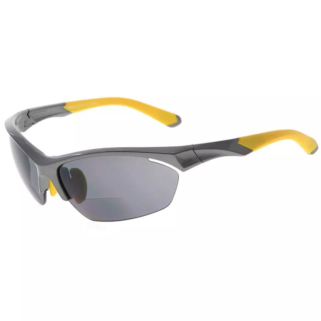 TR90 Half Rim Sports Bifocal Sunglasses Cycling Fishing Readers SG902eyekeeper.com
