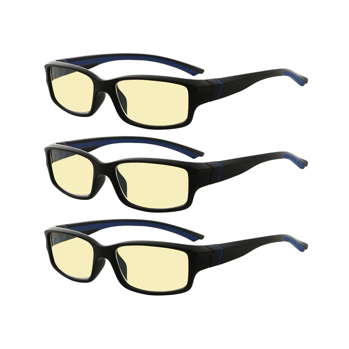 3 Pack Fashionable Blue Light Blocking Readers TMXM01eyekeeper.com