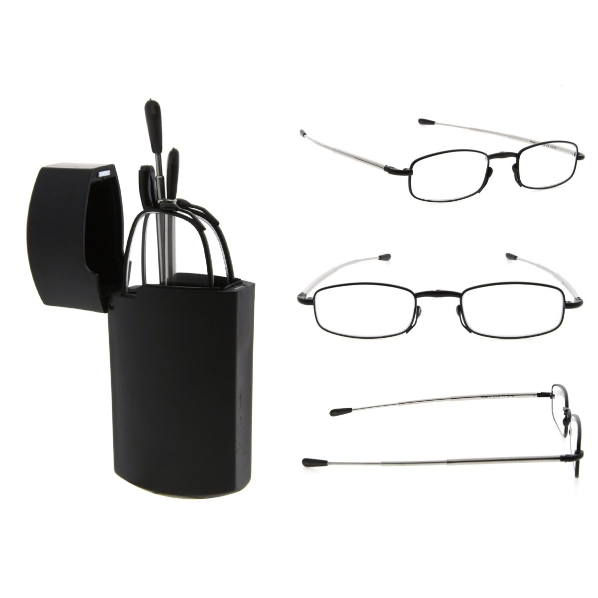 3 Pack Telescopic Arms Folding Readers for Women Men R15080eyekeeper.com