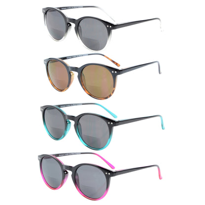 Round Bifocal Sunglasses S005