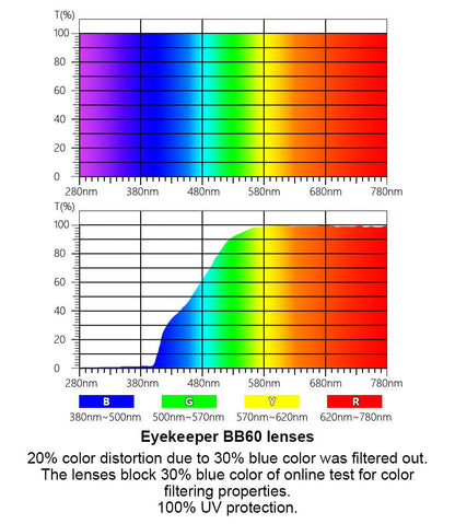 Butterfly Design Blue Light Blocking Eyeglasses LX19045-BB60eyekeeper.com