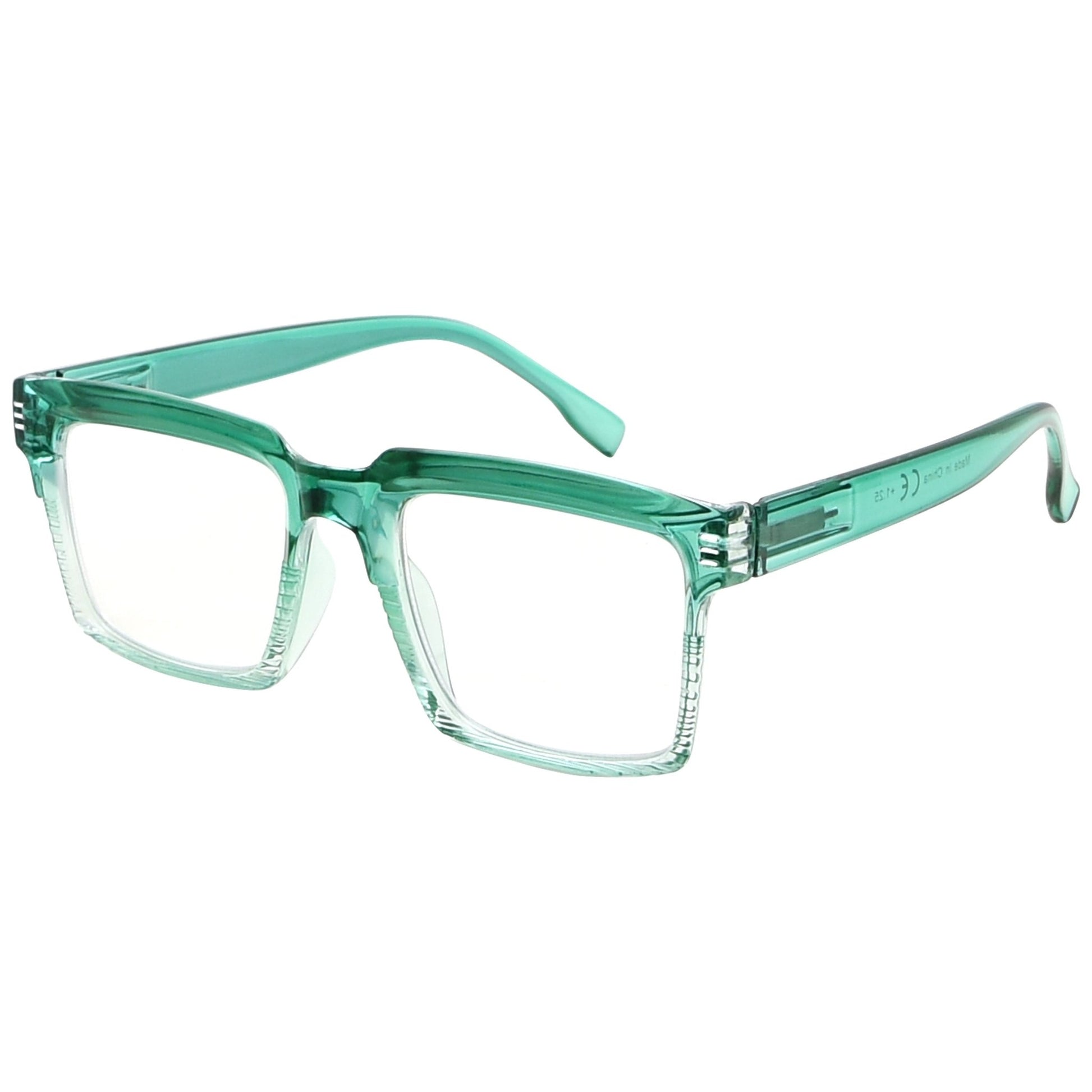 Fashionable Oversized Square Reading Glasses Women R2027