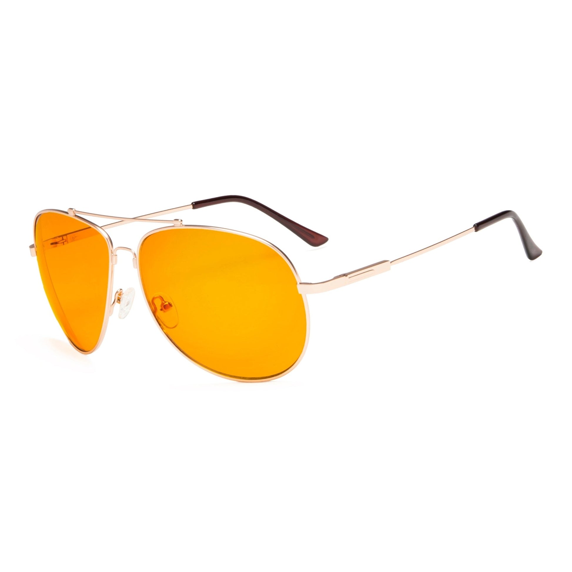 Memory Titanium Frame Computer Glasses Gold DS1802