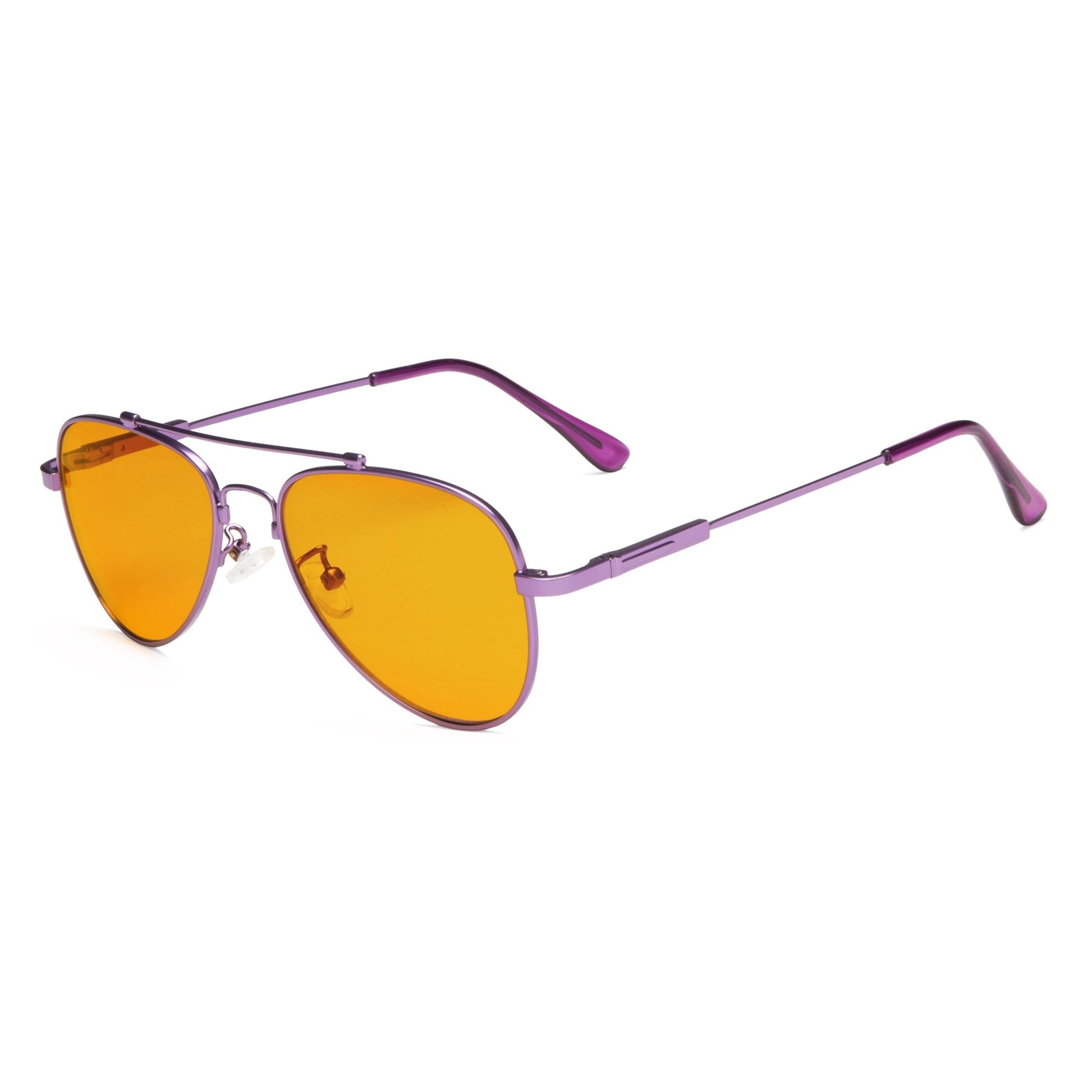 Blue Light Blocking Eyeglasses Purple DSK1805