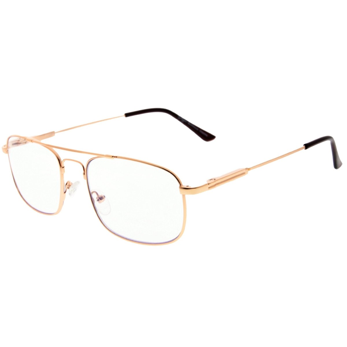 Rectangle Multifocus Progressive Readers Gold M1705