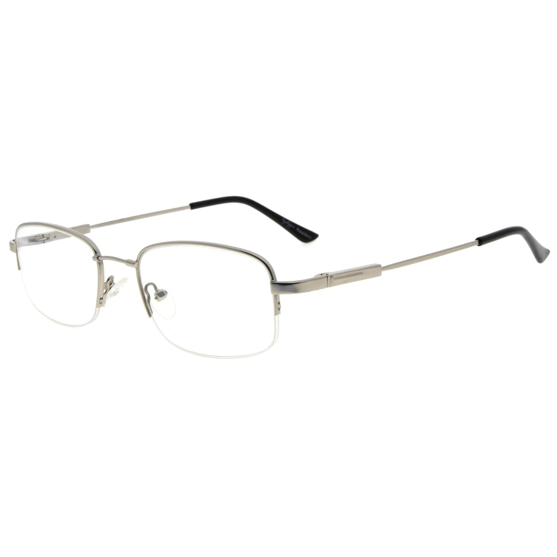 Rectangle Reading Glasses Half Rim Classic Men Women R1704